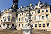 Schloss Hubertusburg, Außenansicht