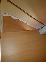 Treppe verkleidet mit Trenovo Treppensystem Bild 1