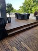 Eiche Terrasse nach dem Schleifen